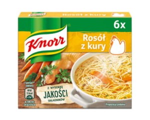 Knorr - Rosół z kury - 60 g (6 x 10 g)
