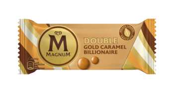 Algida Magnum Double Gold Caramel Billionaire - 85 ml