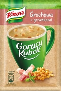 Knorr Gorący Kubek Grochowa z grzankami - 21 g