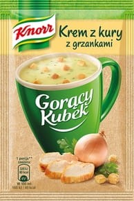 Knorr Gorący Kubek Krem z kury z grzankami - 16 g