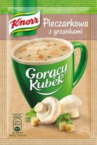 Knorr Gorący Kubek Pieczarkowa z grzankami - 15 g