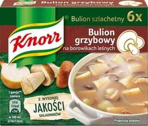 Knorr Bulion grzybowy - 60 g (6 x 10 g)