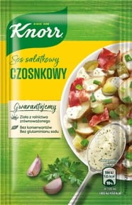 Knorr Sos sałatkowy czosnkowy - 8 g