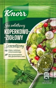Knorr Sos sałatkowy koperkowo-ziołowy - 9 g