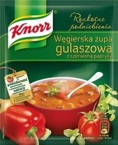 Knorr Rozkosze podniebienia Węgierska zupa gulaszowa z czerwoną papryką - 60 g
