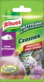 Knorr Przyprawa w mini kostkach Czosnek - 35 g (10 x 3,5 g)