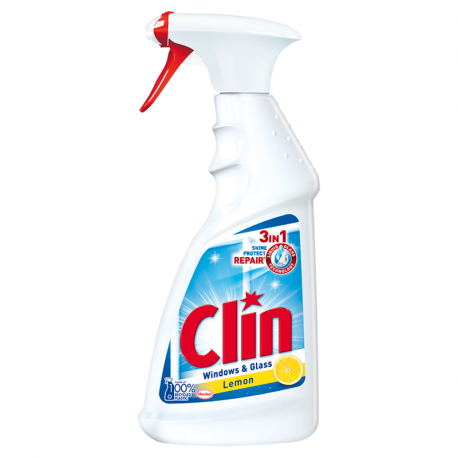 Clin Lemon - Płyn do mycia powierzchni szklanych - 500 ml