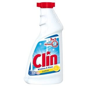 Clin Lemon - Płyn do mycia powierzchni szklanych opakowanie uzupełniające - 500 ml