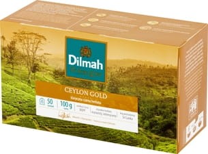 Dilmah Ceylon Gold Herbata czarna klasyczna - 100 g (50 torebek)