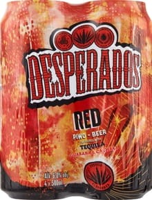 Desperados - Piwo aromatyzowane Red 6% - 2 l (4 x 500 ml)