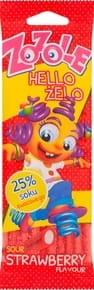 Zozole - Żelki Hello Żelo o smaku truskawkowym super kwaśne - 75 g