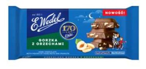 E. Wedel - Czekolada gorzka z orzechami - 90 g