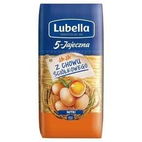 MAKARON LUBELLA JAJECZNA NITKI 5-JAJ 250G