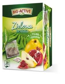 Big-Active - Herbata zielona pigwa-granat - 30 g (20 x 1,5 g)