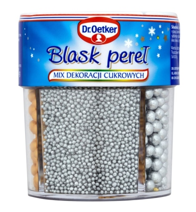 Dr. Oetker - Blask pereł Mix dekoracji cukrowych - 81 g