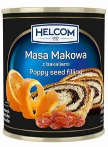 Helcom - Masa makowa z bakaliami - 850 g