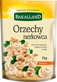 Bakalland - Orzechy nerkowca - 75 g