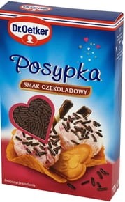 Dr. Oetker Posypka smak czekoladowy - 80 g