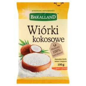 Bakalland - Wiórki kokosowe - 100 g
