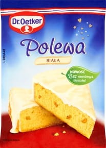 Dr. Oetker Polewa biała - 100 g