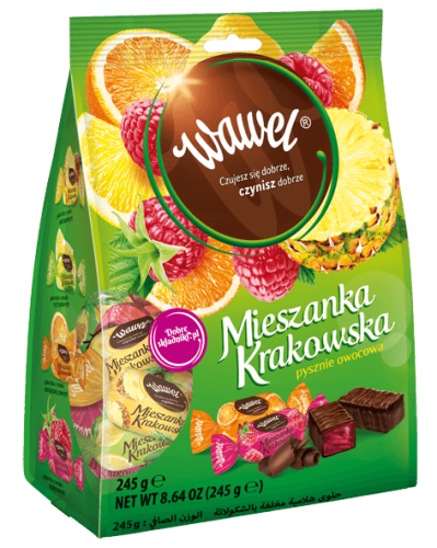 Wawel - Mieszanka Krakowska Galaretki w czekoladzie - 245 g