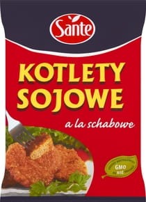 Sante - Kotlety sojowe a la schabowe - 100 g