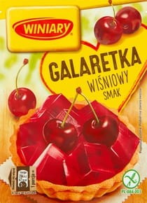 Winiary - Galaretka o smaku wiśniowym - 71 g