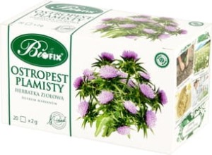 Bifix Ostropest Plamisty Herbatka ziołowa - 40 g (20 torebek)