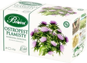 Bifix Ostropest Plamisty Herbatka ziołowa - 40 g (20 torebek)