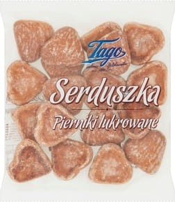 Tago - Serduszka Pierniki lukrowane - 160 g
