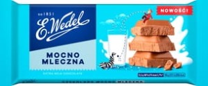 E. Wedel Czekolada mocno mleczna - 80 g