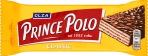 Prince Polo Classic - Kruchy wafelek z kremem kakaowym oblany czekoladą - 35 g