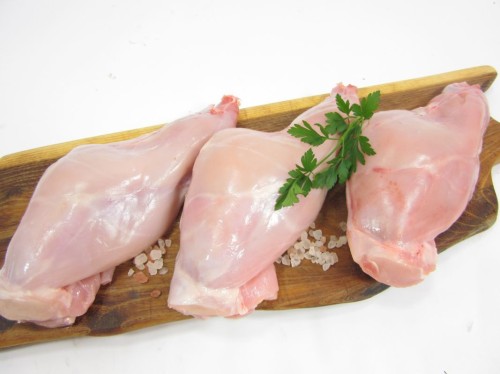 Udziec z kością z królika - kg (tacka 500g)