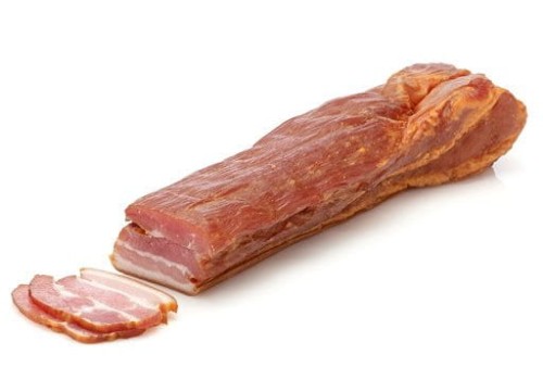 Boczek - wędzony surowy - kg