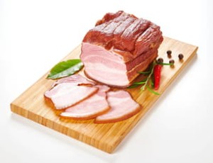 Wolarek - Boczek wiejski tradycyjnie wędzony (bez glutaminianu sodu, bez alergenów) - kg