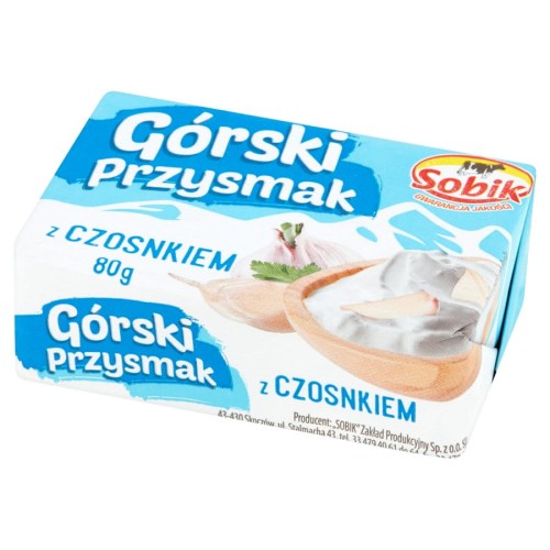 Sobik Sobik Górski przysmak z czosnkiem - 80 g