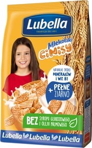 Lubella Mlekołaki Cinisy Zbożowe kwadraciki z cynamonem - 250 g
