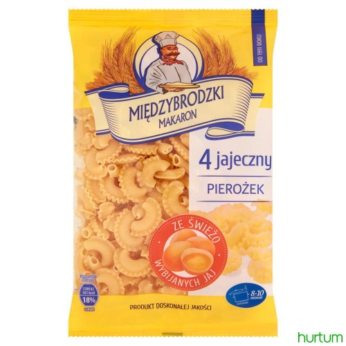 Międzybrodzki - Makaron 4 jajeczny Pierożek - 250 g