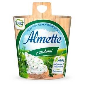 Almette - Puszysty serek twarogowy z ziołami - 150 g