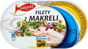 GRAAL - Filety z makreli w oleju - 170 g