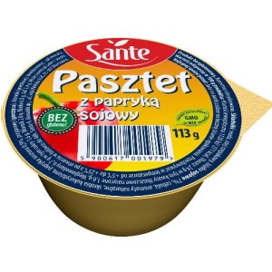 Sante - Pasztet sojowy z papryką - 113 g
