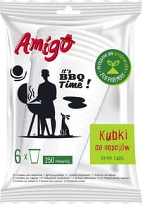 Amigo - Kubki papierowe - szt (6 sztuk)