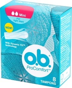 O.B. ProComfort Mini Tampony - 8 sztuk