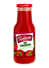 Pudliszki - Sok pomidorowy ze świeżych pomidorów - 290 ml