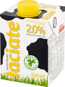 Mlekpol Łaciate Mleko UHT 2% - 500 ml
