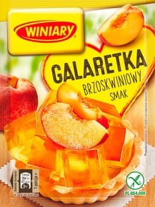 Winiary - Galaretka o smaku brzoskwiniowym - 71 g