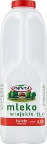 Piątnica - Mleko wiejskie świeże 3,2% - 1 l