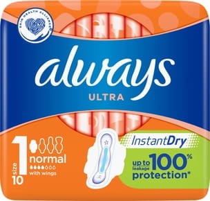 Always Ultra Podpaski higieniczne - 10 sztuk