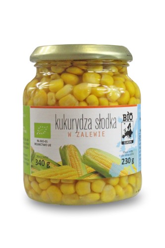 Bio Europa - Kukurydza słodka w zalewie - 340 g