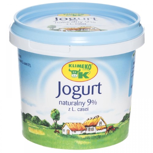 Klimeko - Jogurt naturalny 9% - 330 ml
